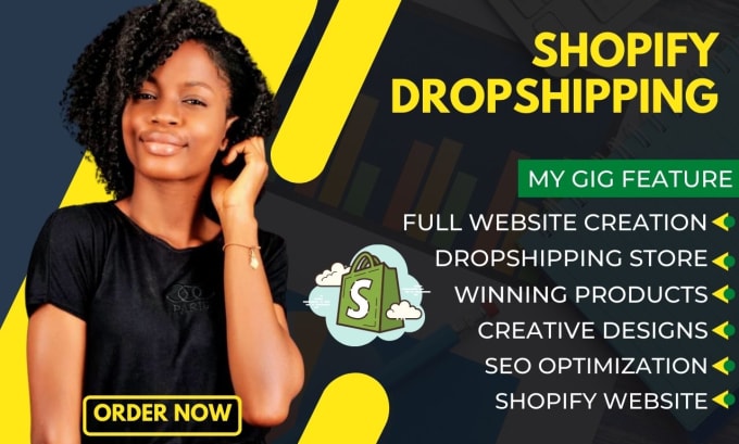 Gig Preview - Build 7 figure shopify dropshipping store, shopify website