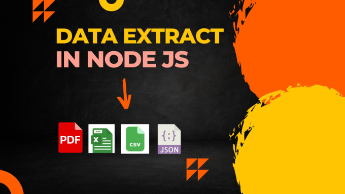 Gig Preview - Do data extract node js