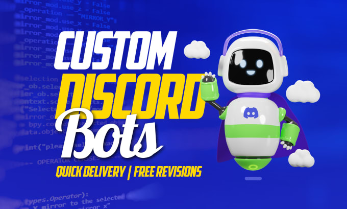 Gig Preview - Create a custom discord bot