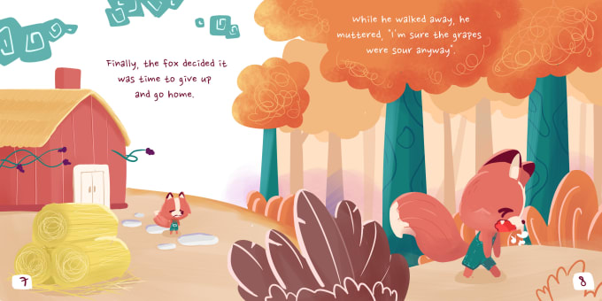 Gig Preview - Draw an amazing children book illustration for you