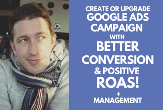 Bestseller - create or upgrade google ads cmpgn for better conversion and positive roas