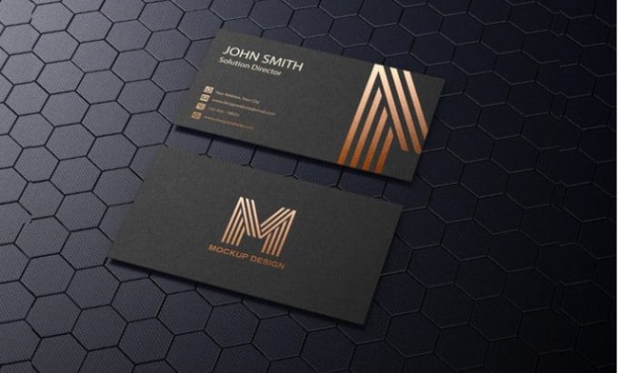 Gig Preview - Design 2 to 5 amazing business cards in less than 24 hours