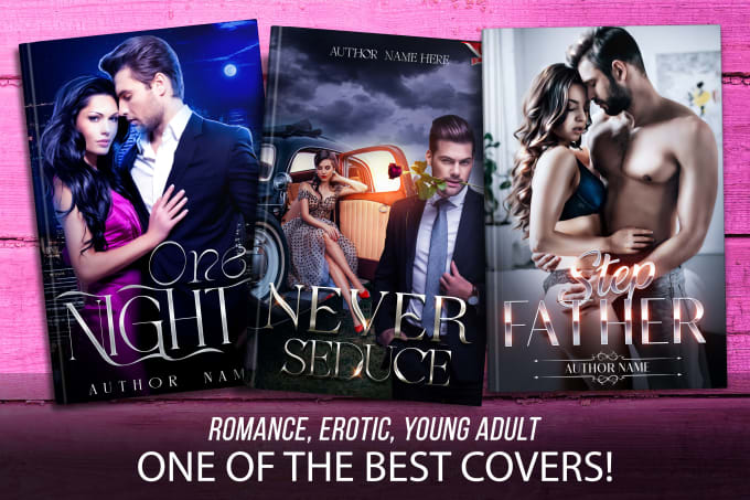 Gig Preview - Design romance or erotic book cover design