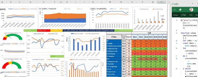 Gig Preview - Automate ms excel with javascript