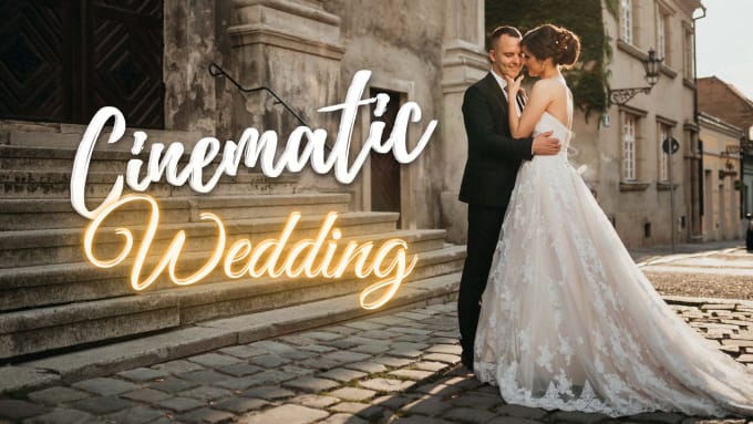 Gig Preview - Edit cinematic wedding video wedding highlights wedding teaser and film