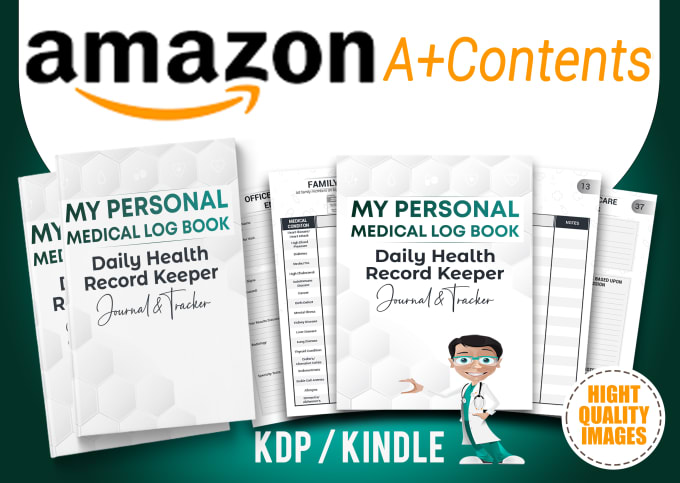 Gig Preview - Create amazon kdp a plus contents, 3d design for your book in jpg, png, pdf