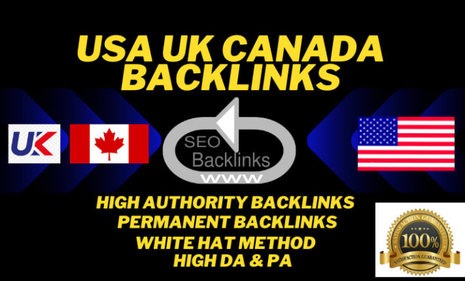 Gig Preview - Make manually 50 USA UK canada backlinks on high da sites