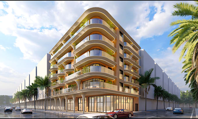 Bestseller - provide realistic high quality exterior 3d rendering