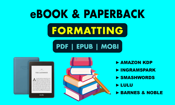 Gig Preview - Format and fix book errors for ingramspark, kindle and lulu