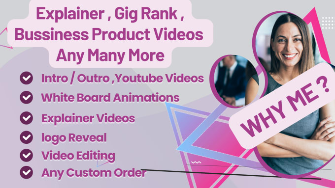 Gig Preview - Create explainer videos , business gigs,amazone product videos