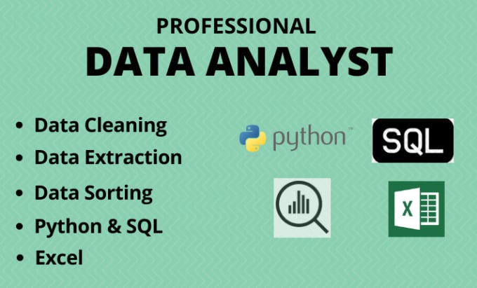 Gig Preview - Do data scraping, cleaning and etl with python, sql, excel