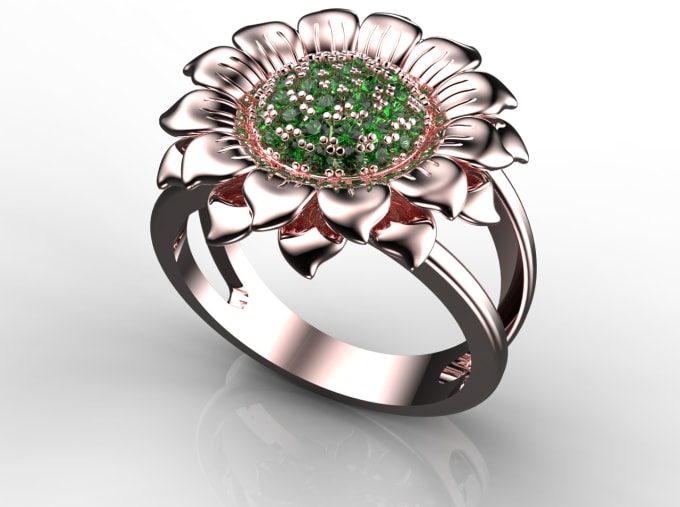 Gig Preview - Create a 3d cad model of any vintage ring design