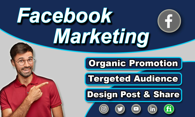 Gig Preview - Do facebook marketing and social media promotion worldwide