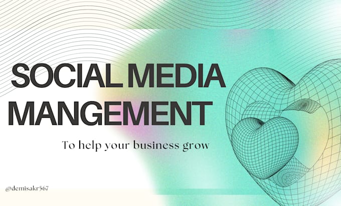 Gig Preview - Be your social media manager