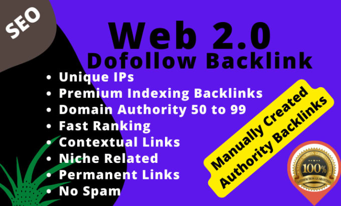 Gig Preview - Build web 2 0 backlinks