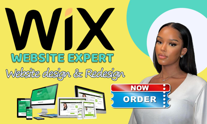 Gig Preview - Wix website redesign wix website design wix online store wix website redesign