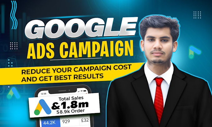 Gig Preview - Setup and manage your google ads adwords PPC campaign