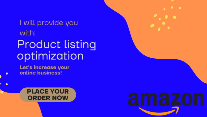 Gig Preview - Write amazon product description listing optimization