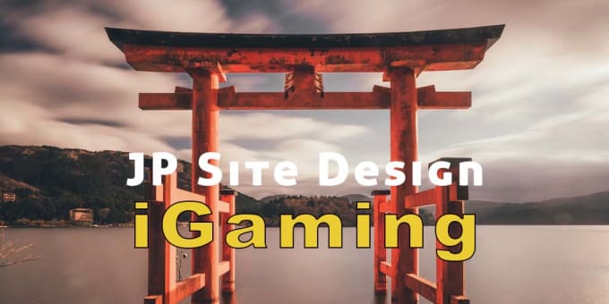 Gig Preview - Create japanese igaming site design