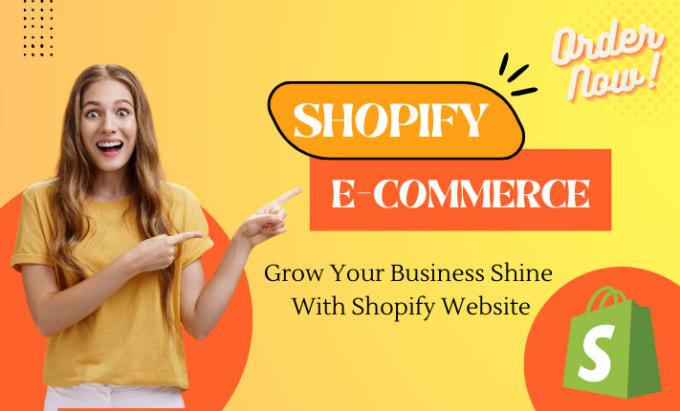 Gig Preview - Build provide shopify ecommerce website