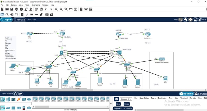 Gig Preview - Networking system administration and security firewall