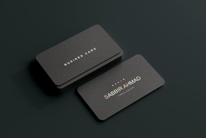 Gig Preview - Design professional business card within 24 hours