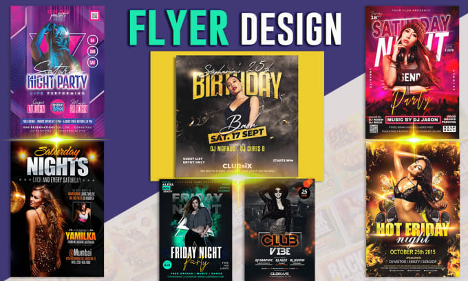 Gig Preview - Design amazing flyers, posters, club, church and sports flyer