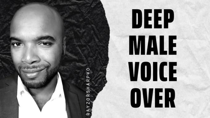 Gig Preview - Be your deep american male voice over artist