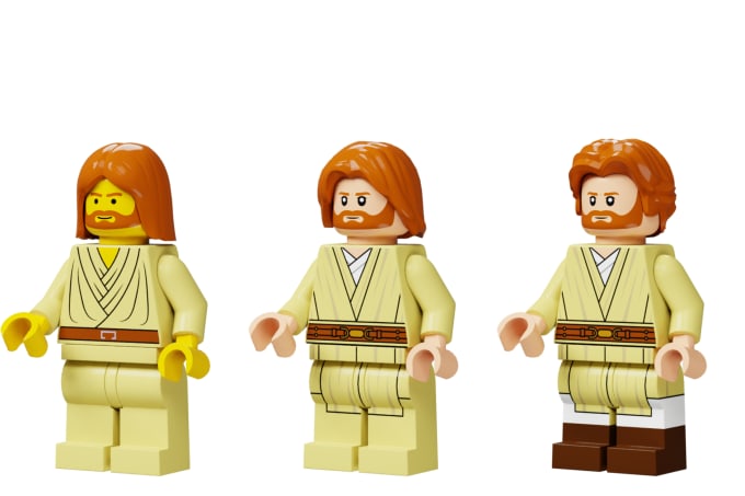 Gig Preview - Make a 3d lego minifig