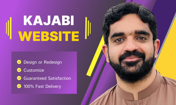 Gig Preview - Do kajabi website design and development for online coaching courses