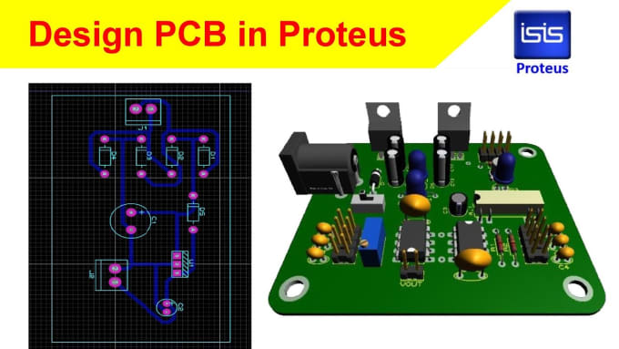 Gig Preview - Create pcb design on eagle and proteus