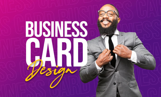 Gig Preview - Create a professional business card design