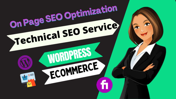 Gig Preview - On page SEO optimization service wordpress ecommerce website