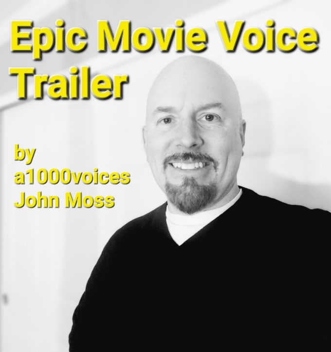 Gig Preview - Record an american english epic movie trailer voice