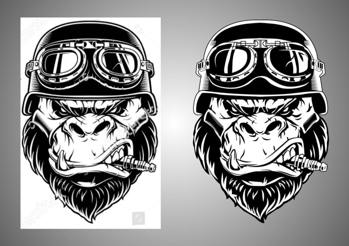 Gig Preview - Redraw, convert to vector trace logo, dxf, vectorize, retrace, image to vector