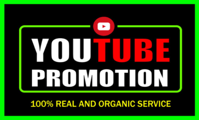 Gig Preview - Do youtube organic video promotion