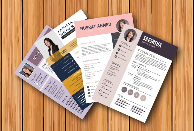 Gig Preview - Do professional graphical CV, cover letter, resume design and writing