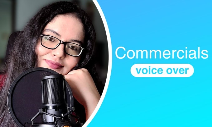 Gig Preview - Record female voice over for your commercial