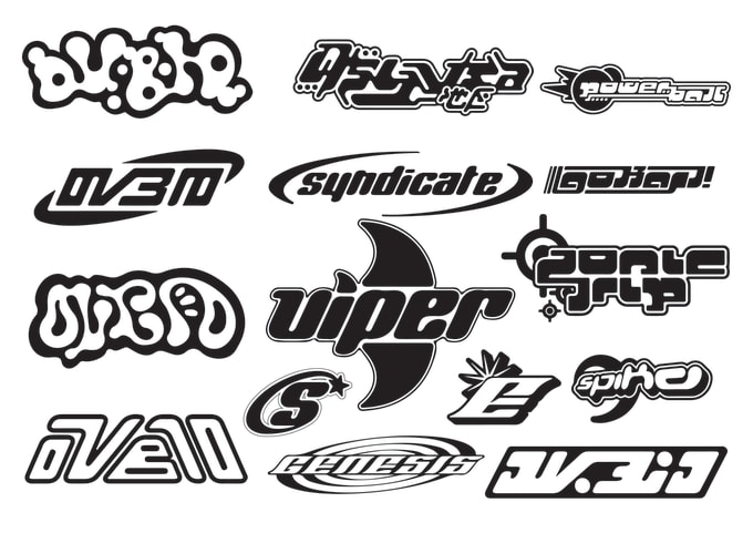 Gig Preview - And design streetwear y2k logo for your clothing brand and business