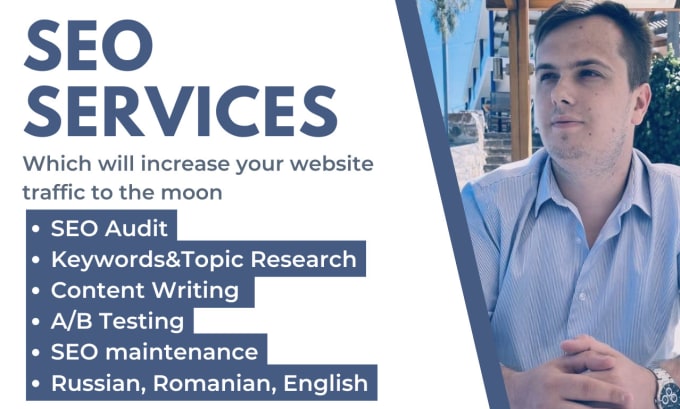 Gig Preview - Seo for your website in english, romanian and russian