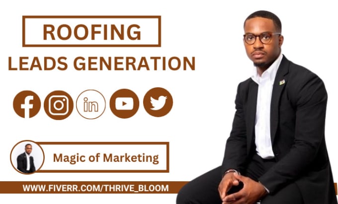 Gig Preview - Maximize your sales with my roofing lead generation services