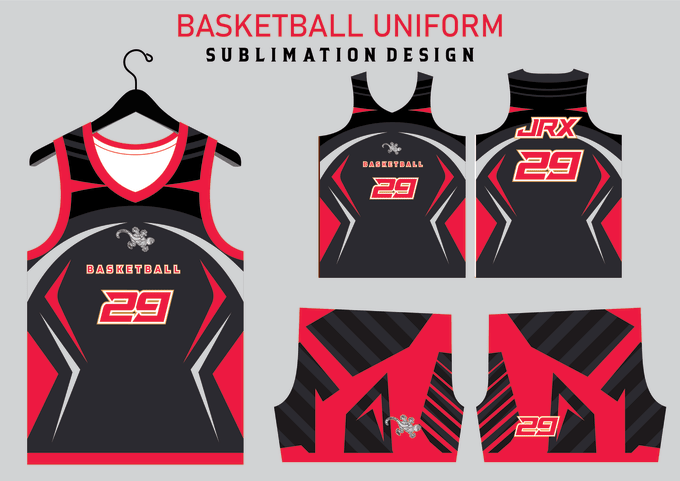 Design basketball sublimation jersey or uniform by Asad9863