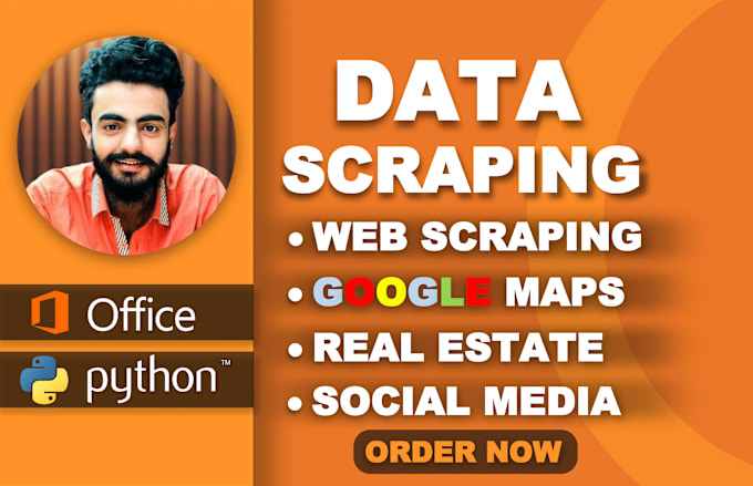 Gig Preview - Do data scraping, web scraping and google maps scraping