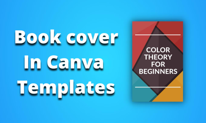 Gig Preview - Create poetry book cover designs in canva pro templates