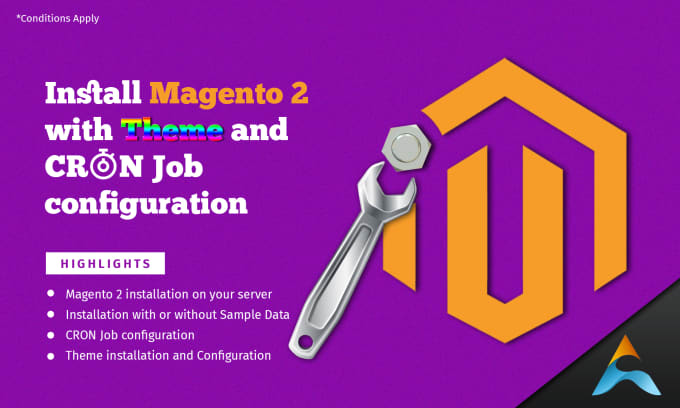 Gig Preview - Install magento 2 with theme and cron job configuration