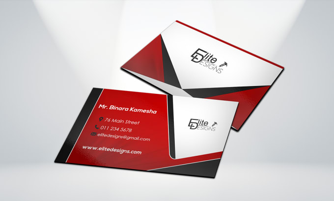 Gig Preview - Design professional business card in 24hrs