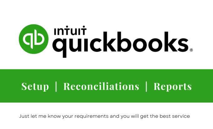 Gig Preview - Setup quickbooks online and do bookkeeping professionally