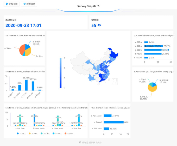 Gig Preview - Collect online survey results in china