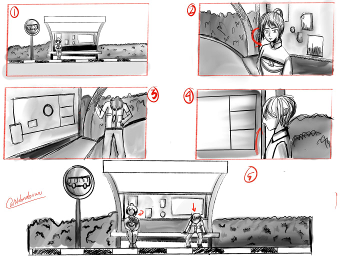 Gig Preview - Do the simple storyboard