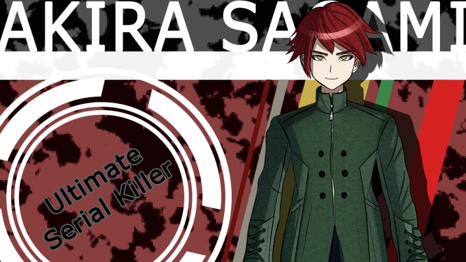 Gig Preview - Make danganronpa 2 style intro cards with your sprite